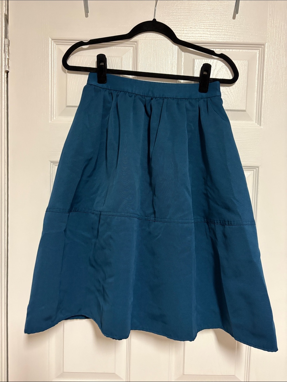 Teal A-Line Women’s Skirt - Classic Casual Style
